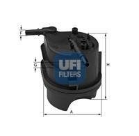 Топливный фильтр UFI 24.015.00 (фото 1)