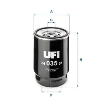 Паливний фільтр UFI 24.035.01