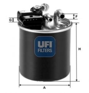 Топливный фильтр UFI 24.151.00