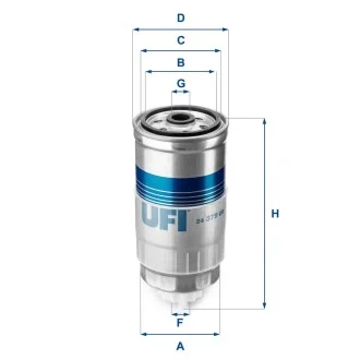 Топливный фильтр UFI 24.379.00
