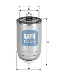 Фiльтр паливний UFI 2439700