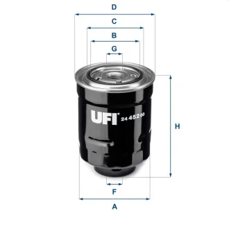 Топливный фильтр UFI 24.452.00