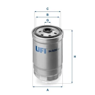 Топливный фильтр UFI 24.526.00