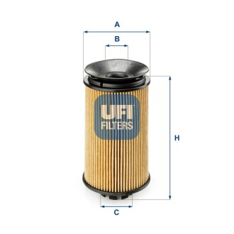 Масляний фiльтр UFI 25.092.00