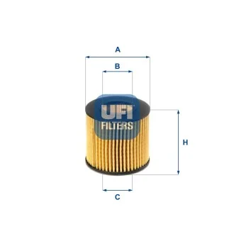 Масляний фільтр UFI 25.116.00