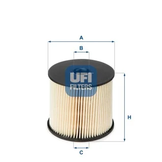 Топливный фильтр UFI 26.003.00