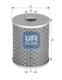 Фильтр топливный UFI 2660100