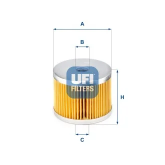 Фiльтр паливний UFI 2665200