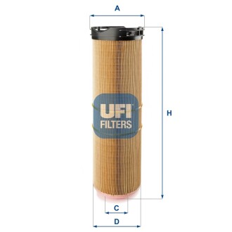 Повітряний фільтр UFI 27.B12.00