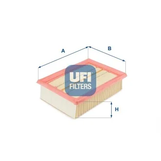 Фільтр повітряний fiat brava, bravo i, marea 1.2-2.4d 03.95-09.05 UFI 3006600