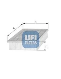 Воздушный фильтр UFI 30.072.00