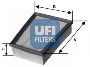 Фильтр воздушный UFI 3014400