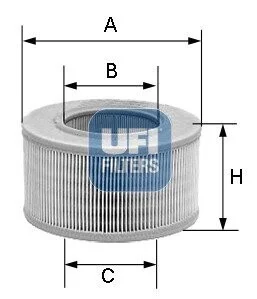 Фільтр повітряний UFI 3092301