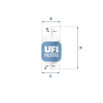 Топливный фильтр UFI 31.010.00