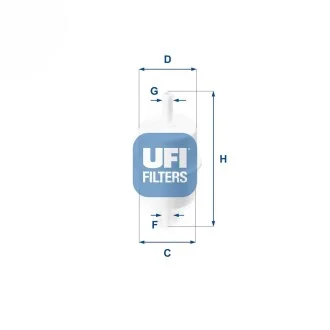 Топливный фильтр UFI 31.028.00