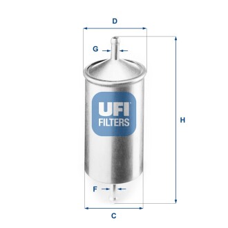 Фильтр топливный UFI 3150100