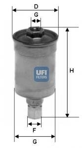 Фiльтр паливний UFI 3151100 (фото 1)
