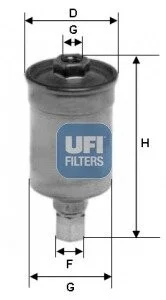 Фiльтр паливний UFI 3151100