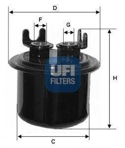 Фильтр топливный UFI 3153400