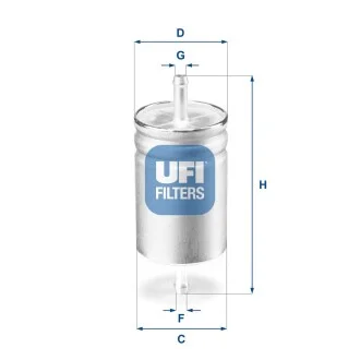 Топливный фильтр UFI 31.611.00
