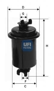 Фильтр топливный UFI 3164300 (фото 1)