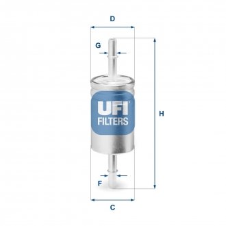 Топливный фильтр UFI 31.740.03 (фото 1)