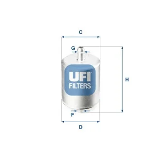 Фильтр топливный UFI 3176000