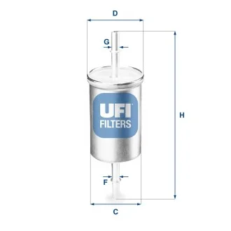 Паливний фільтр UFI 31.769.00