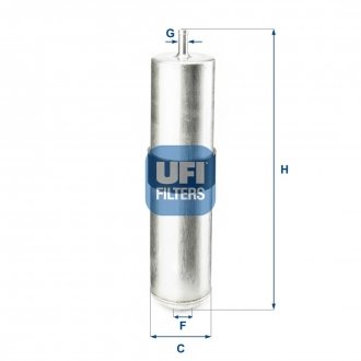 Фільтр паливний BMW 3, X1, X3 d 05-17 (OE) UFI 31.857.04