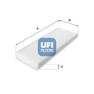 Фильтр салона воздушный UFI 53.014.00 (фото 1)