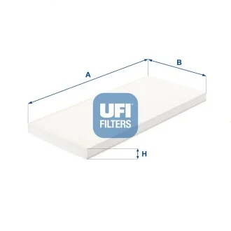 Фільтр салону повітряний UFI 53.024.00
