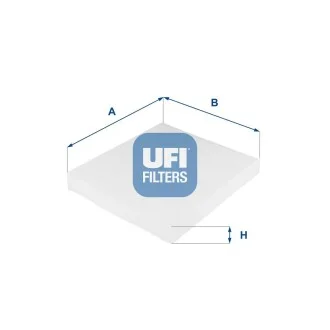 Фильтр салона воздушный UFI 53.031.00
