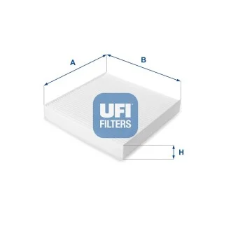 Фільтр салону повітряний UFI 53.039.00