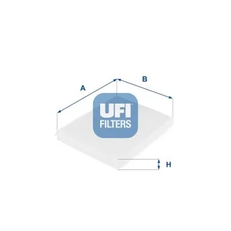 Фильтр салона воздушный UFI 53.043.00