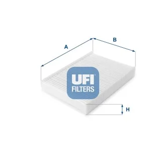 Фільтр, повітря у внутрішній простір UFI 53.060.00