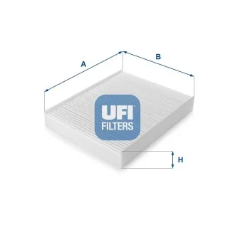 Фільтр, повітря у внутрішній простір UFI 53.076.00