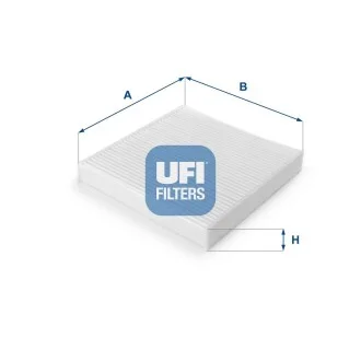 Фильтр салона воздушный UFI 53.086.00