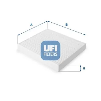 Фильтр салона воздушный UFI 53.093.00