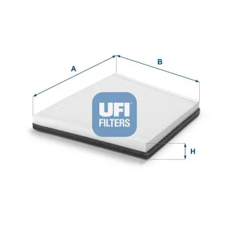 Фильтр, воздух во внутренном пространстве UFI 53.095.00