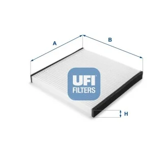 Фільтр, повітря у внутрішній простір UFI 53.103.00