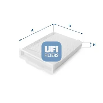 Фильтр салона воздушный UFI 53.107.00