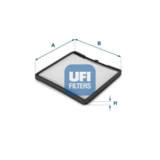 Фильтр салона воздушный UFI 53.116.00