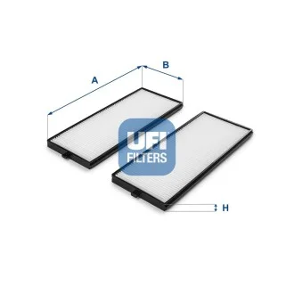 Фільтр, повітря у внутрішній простір UFI 53.119.00