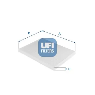 Фільтр салону повітряний UFI 53.124.00