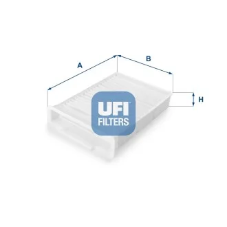 Фільтр, повітря у внутрішній простір UFI 53.132.00