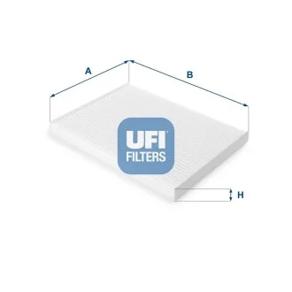 Фільтр, повітря у внутрішній простір UFI 53.146.00