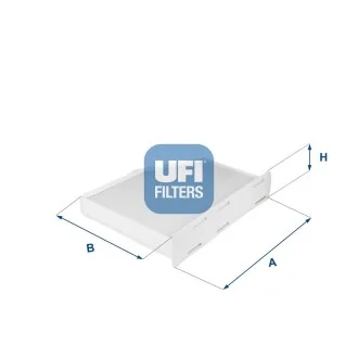 Фільтр, повітря у внутрішній простір UFI 53.148.00
