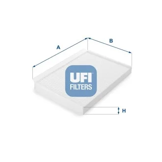 Фильтр салона воздушный UFI 53.152.00