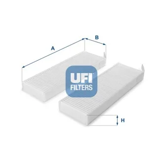 Фильтр салона воздушный UFI 53.154.00