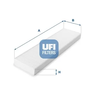 Фільтр, повітря у внутрішній простір UFI 53.156.00